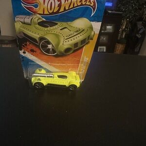 Kids Toy Car - Neon Yellow Race Car